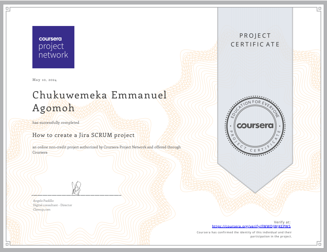 Certificate 3